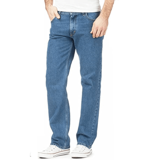 Modaleo Mens Jeans Denim Pants Light Blue