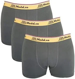 Modaleo 3 Pack Men's Underwear Boxer Brown TRUNK