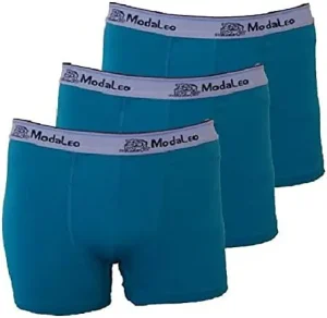 Modaleo 3 Pack Men's Underwear Boxer Jade TRUNK