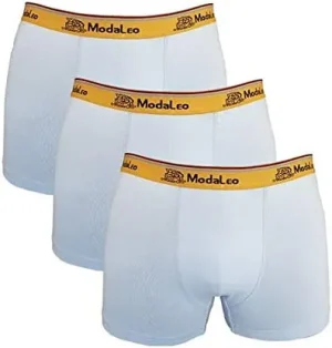 Modaleo 3 Pack Men's Underwear Boxer Sky Blue TRUNK
