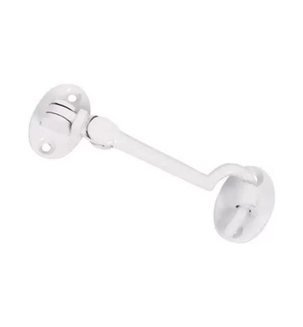 Modaleo White 100mm Gate Door Cabin Hook