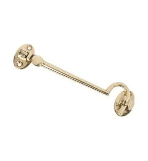 Modaleo Polished Brass 150mm Gate Door Cabin Hook