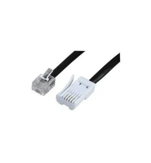 Modaleo BT Phone Telephone Cable Black 1M 3M 5M 10M 15M