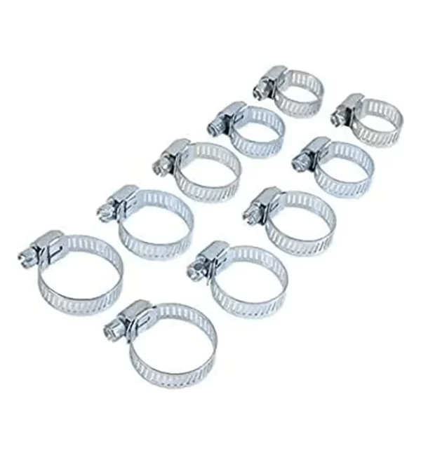 Modaleo Hose Clamp Adjustable Set 10PC 5 Sizes