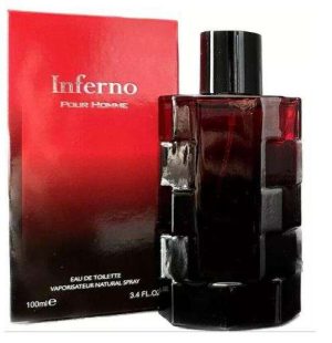 Modaleo - Inferno Men's Perfume Eau De Toilette Aftershave Fragrance 100ml