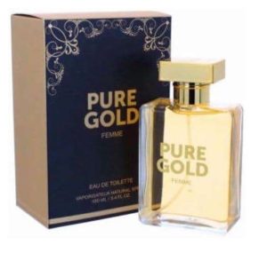 Modaleo - Pure Gold Femme Designer Women’s Perfume Eau de Toilette 100ml