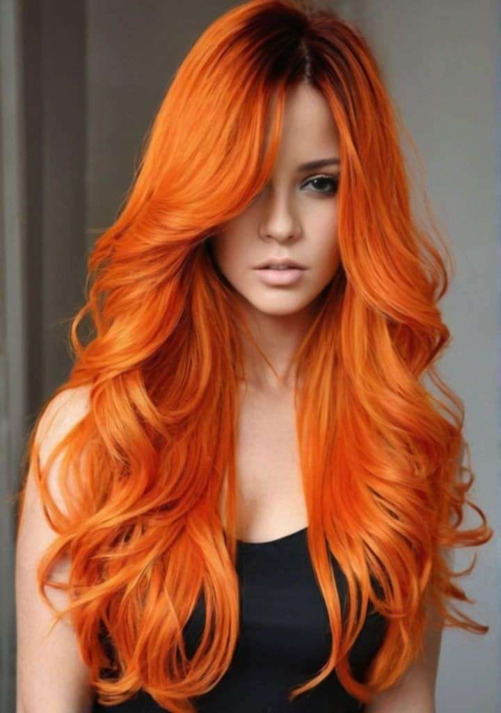 TRENDING: COPPER HAIR CLIP EXTENSTIONS TONES FOR AUTUMN